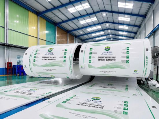 Tấm lợp lấy sáng đặc 5mm (ly)