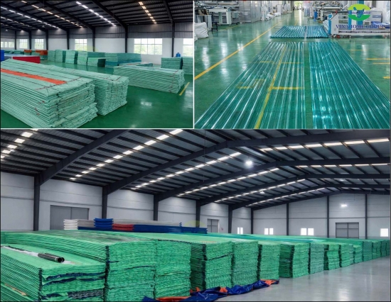 Tổng kho tấm Polycarbonate sóng