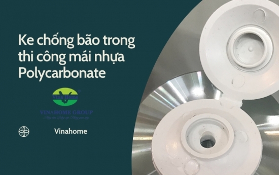 Ke chống bão khi thi công mái nhựa Poly - Tại sao lại cần thiết?