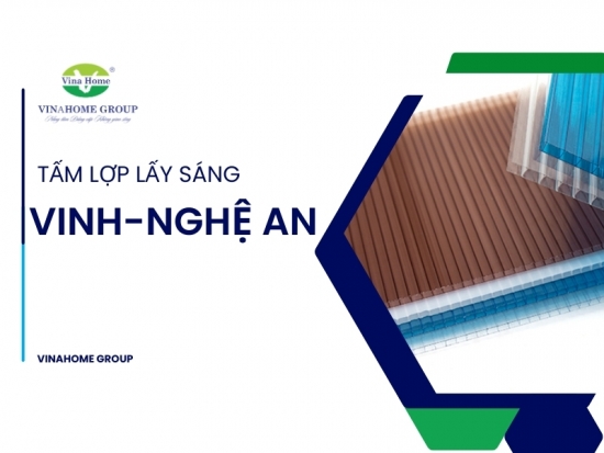 Tấm lợp lấy sáng tại Vinh Nghệ An