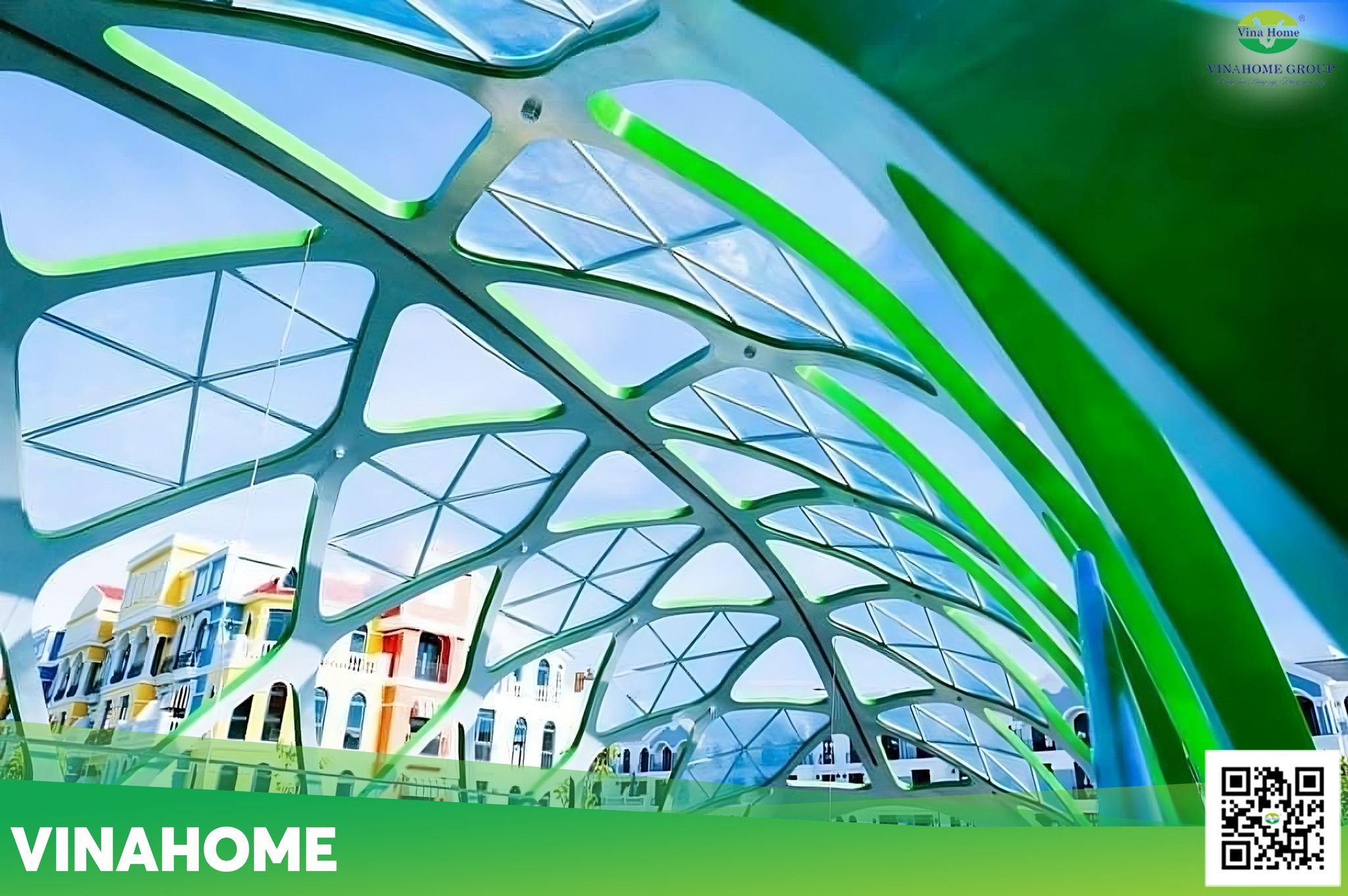 Công trình nhựa lấy sáng Polycarbonate