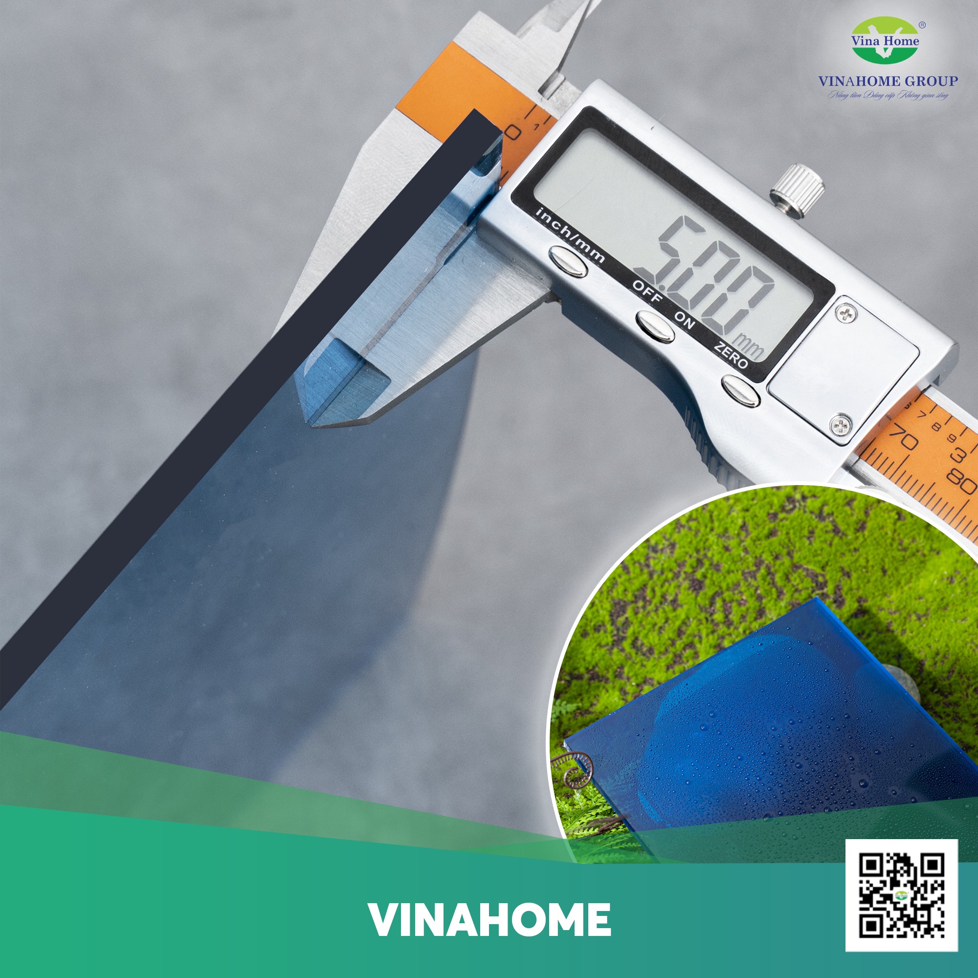 Độ dày tấm Polycarbonate thực tế