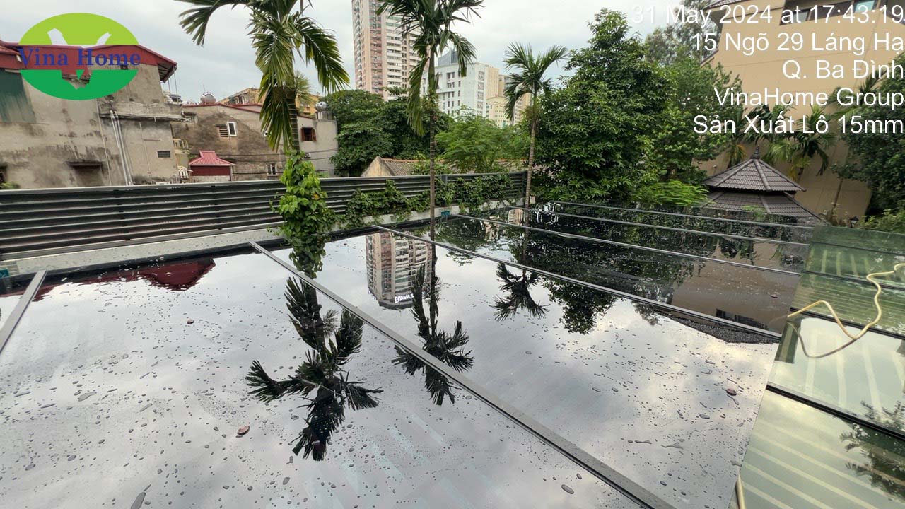 Công trình mái sảnh HD Mon Hà Nội