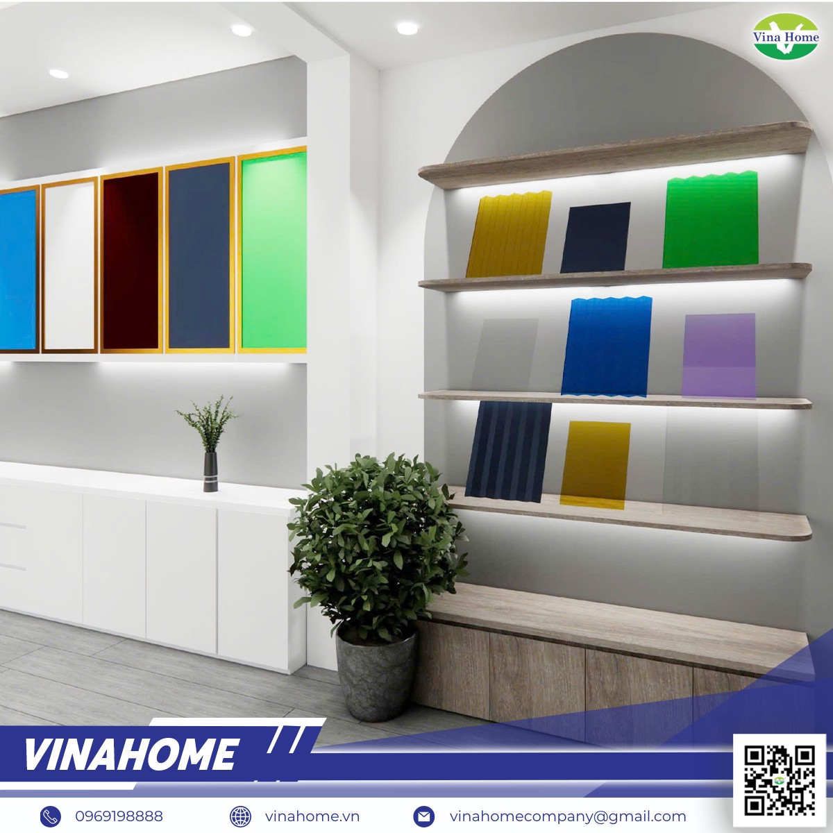 Phòng trưng bày sản phẩm Vinahome