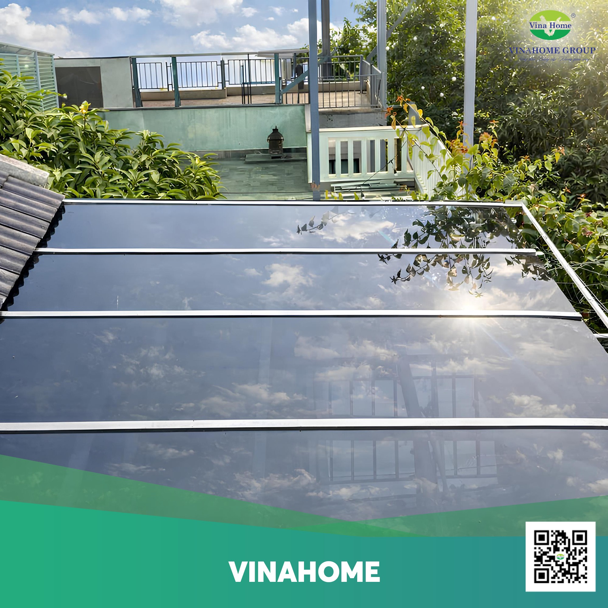 Mái nhựa Poly chất lượng