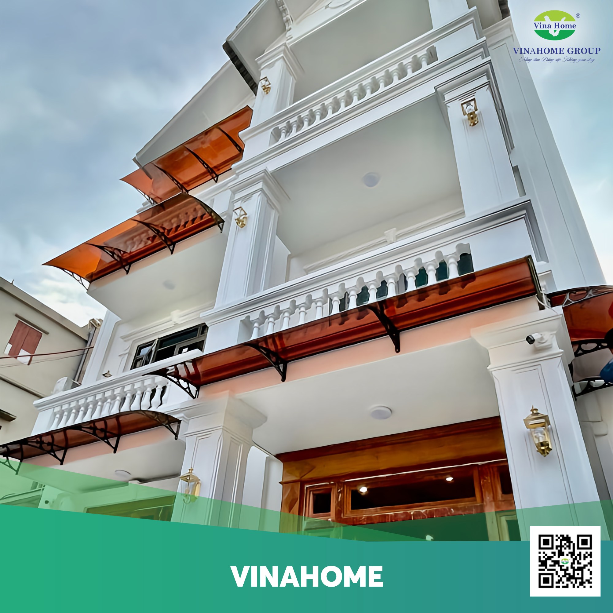 Công trình Tấm nhựa Polycarbonate Vinahome