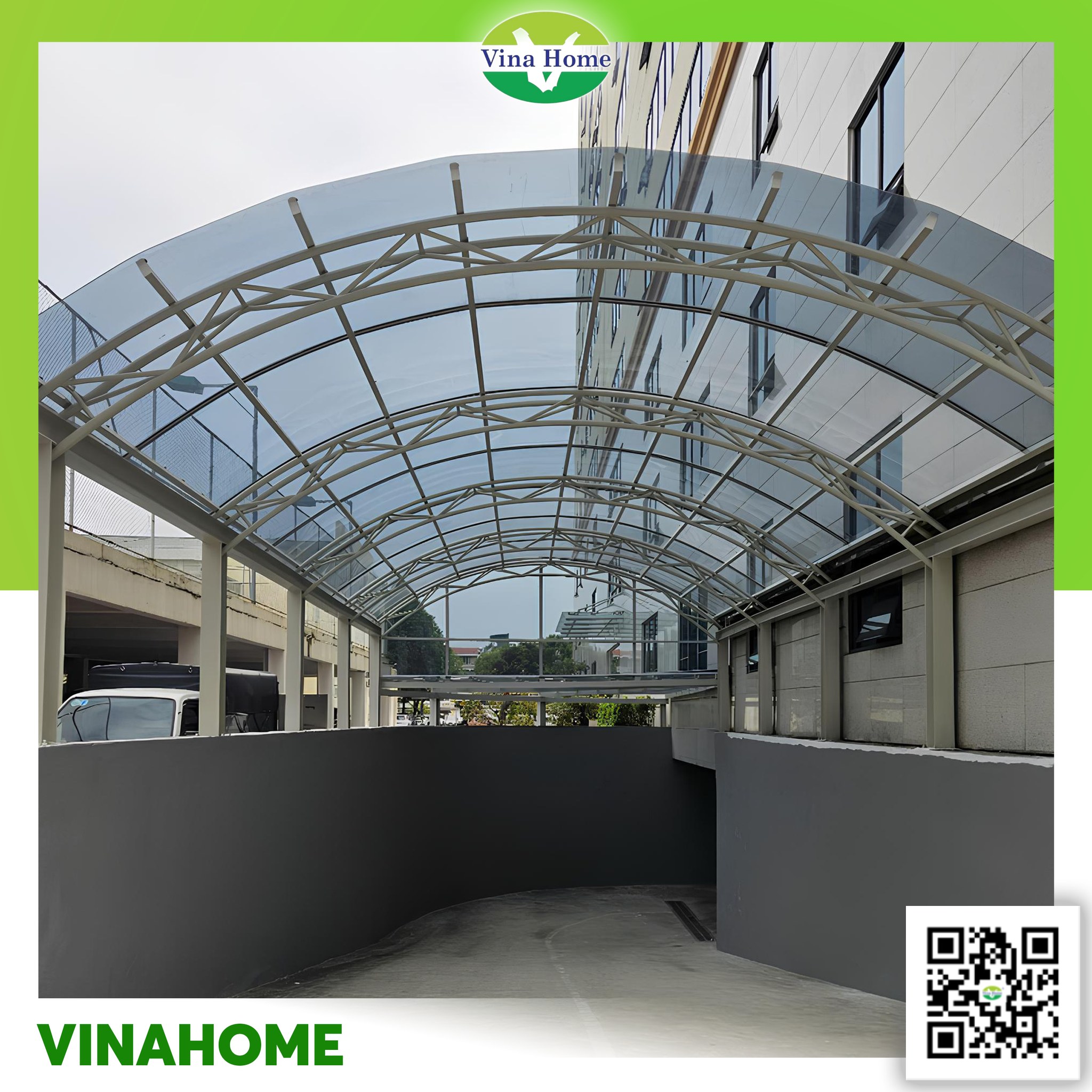 Lắp đặt mái lợp lấy sáng polycarbonate Nam Định