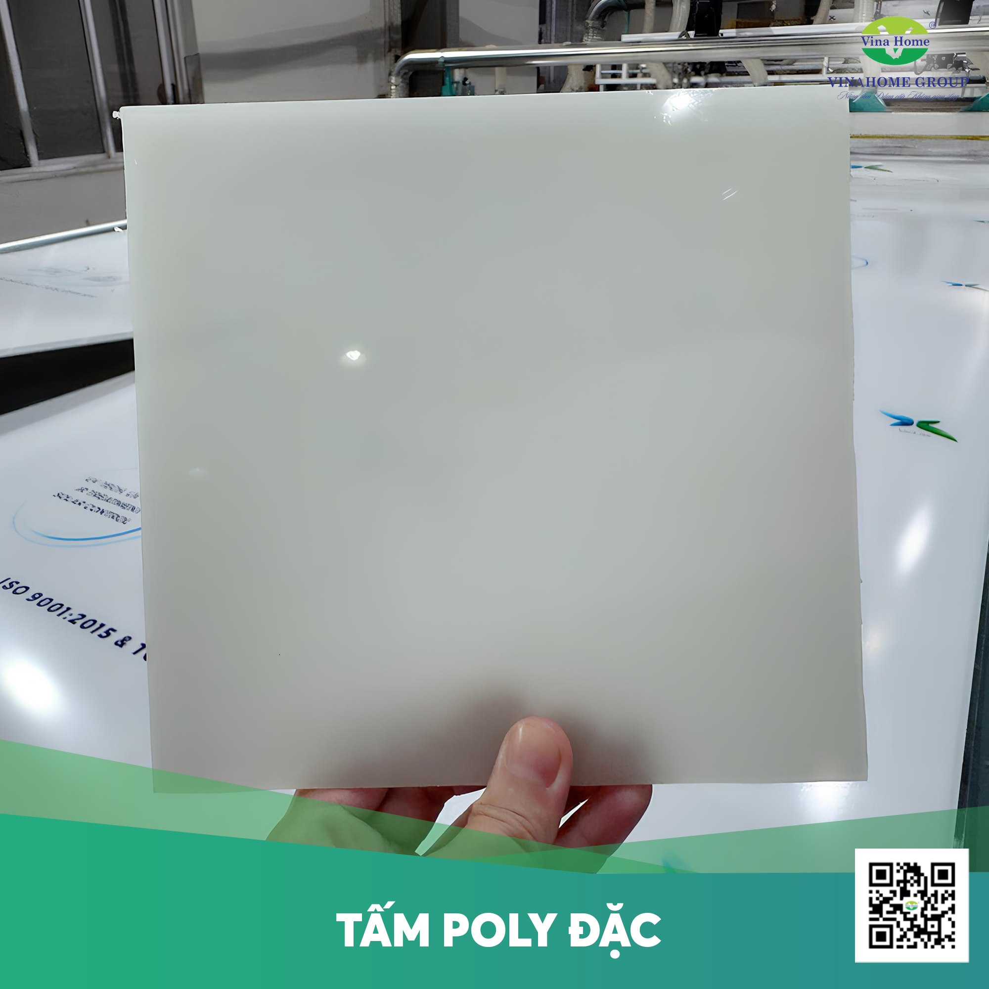 Tấm nhựa lấy sáng Polycarbonate màu trắng sữa