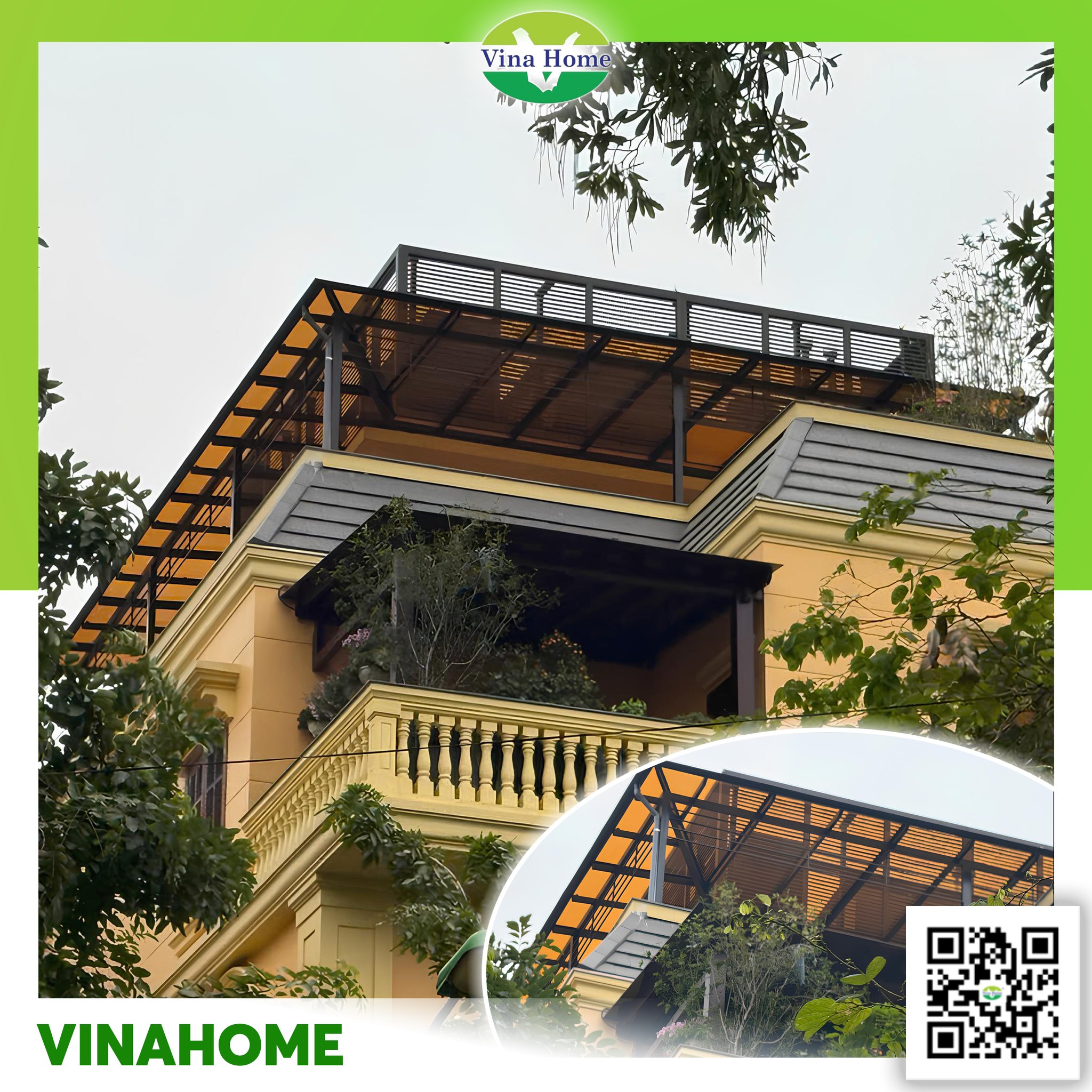 Mái sân Polycarbonate 