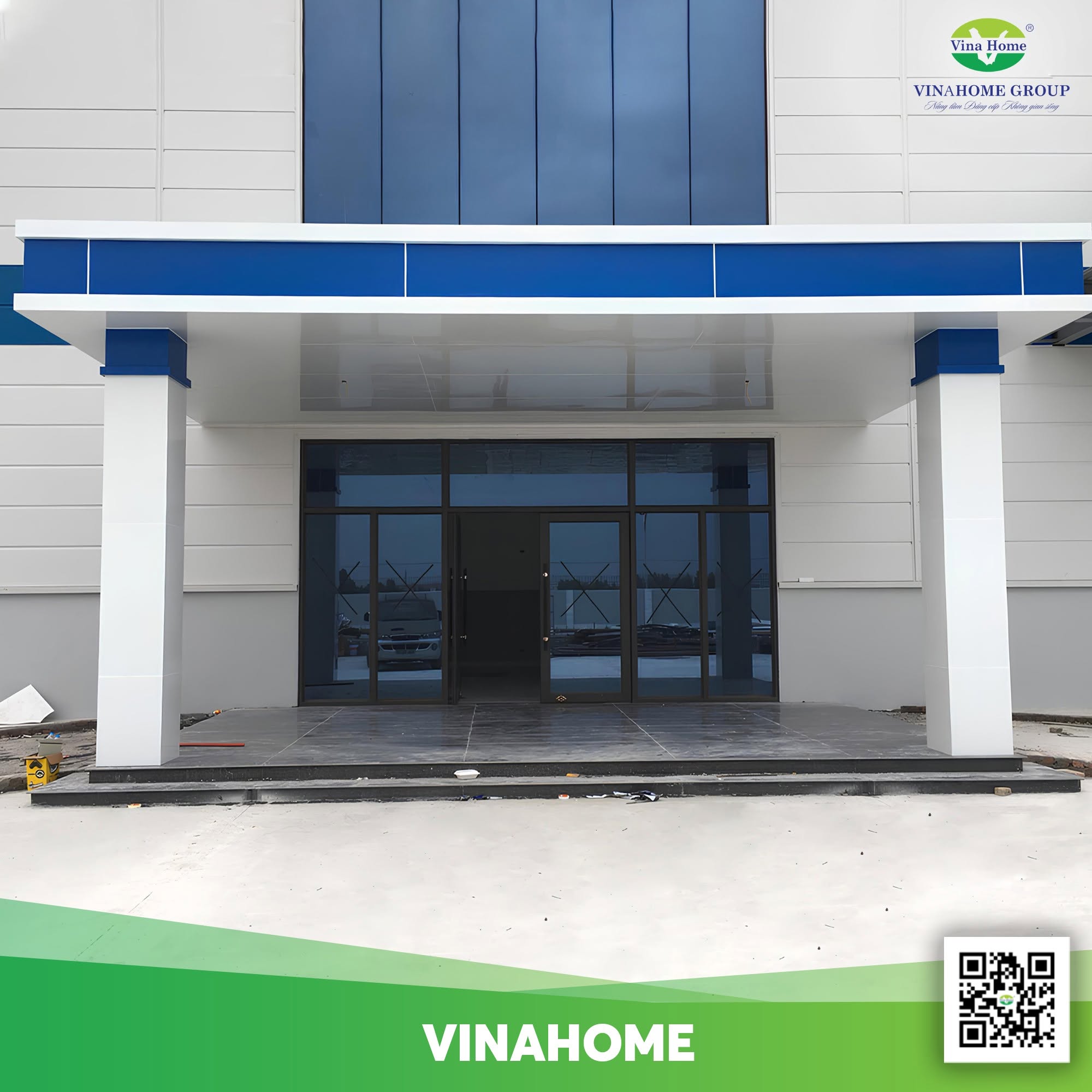 Tấm Auminium xanh