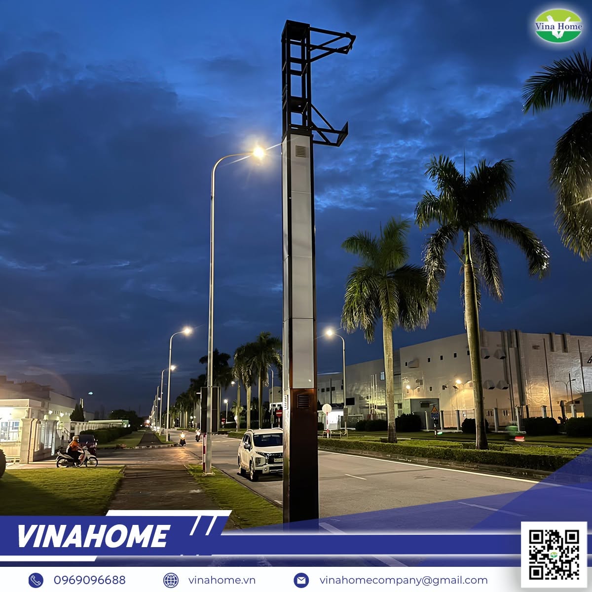 Cột cảm biến giao thông