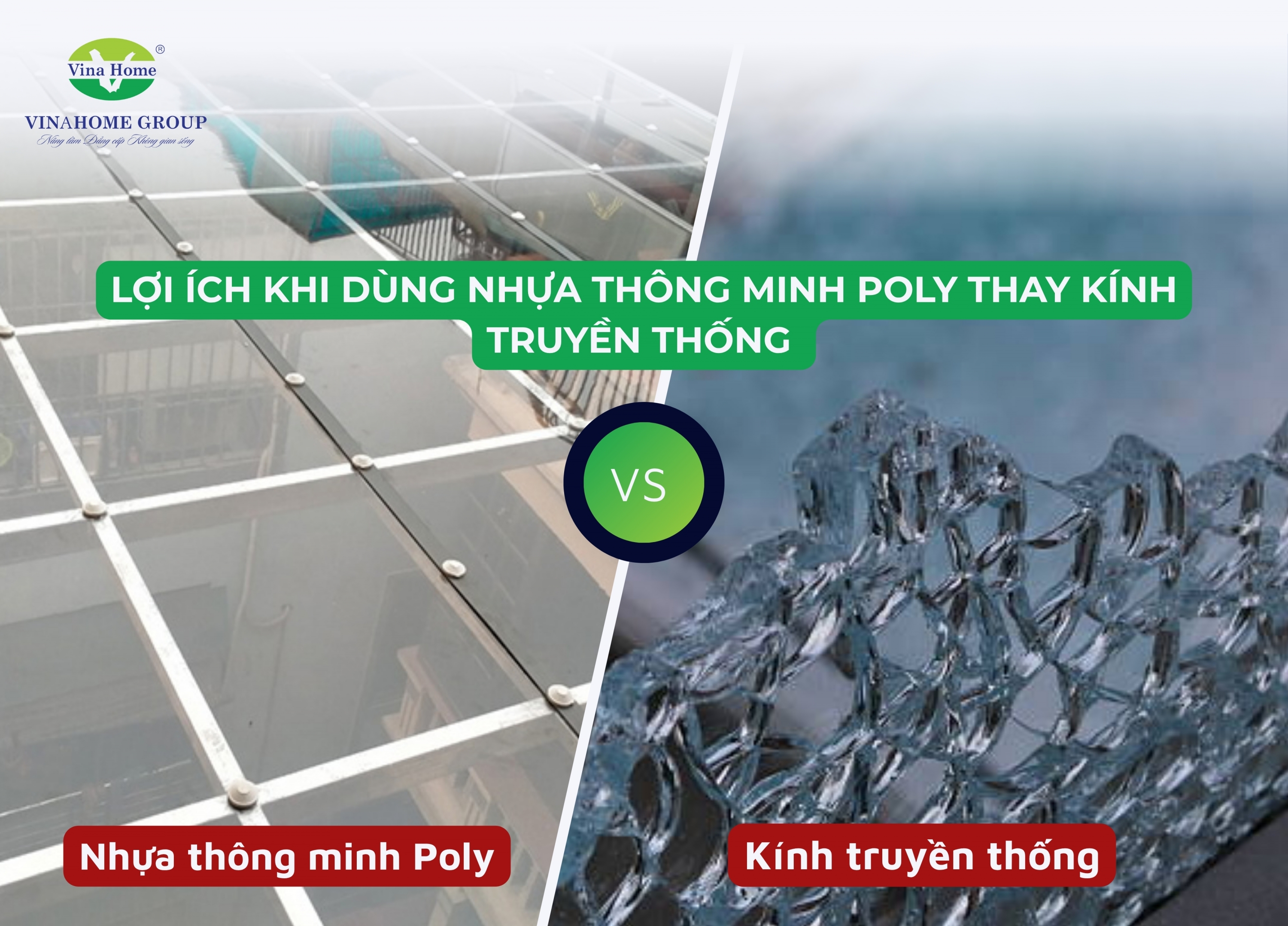 Nhựa thông minh Poly - Cuộc cách mạng của vật liệu lấy sáng