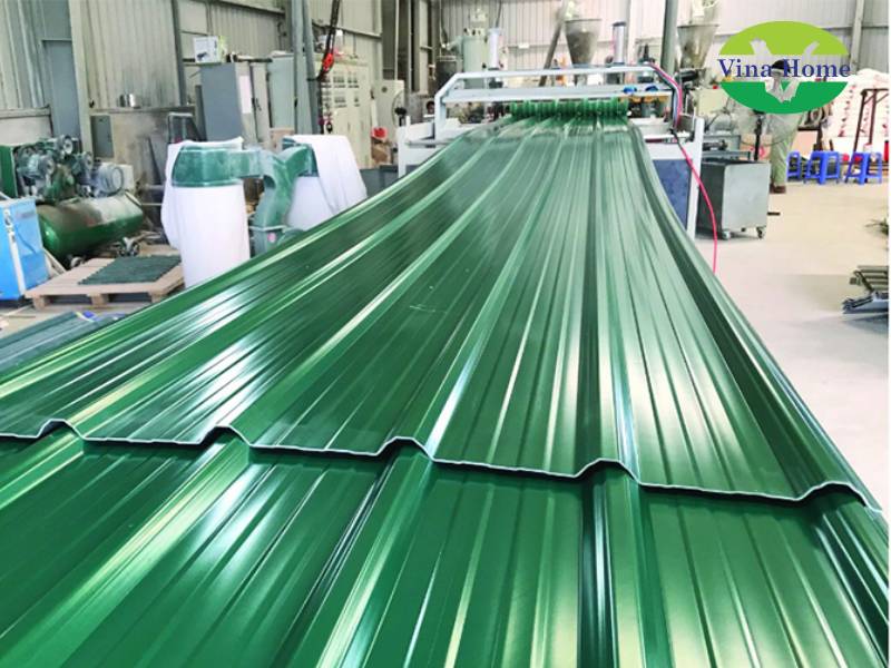 Vinahome sản xuất tôn nhựa PVC