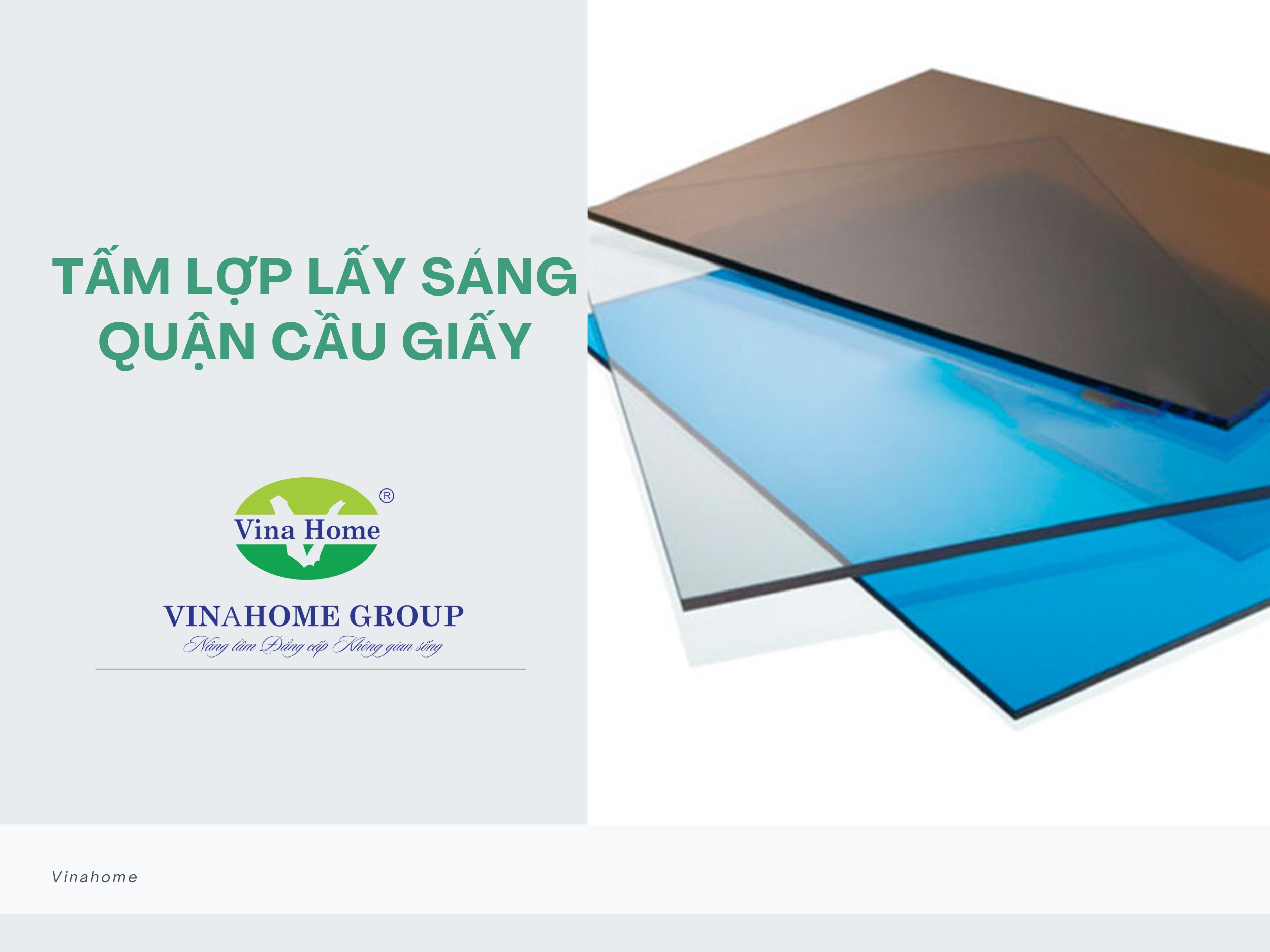 Tấm lợp lấy sáng quận Cầu Giấy