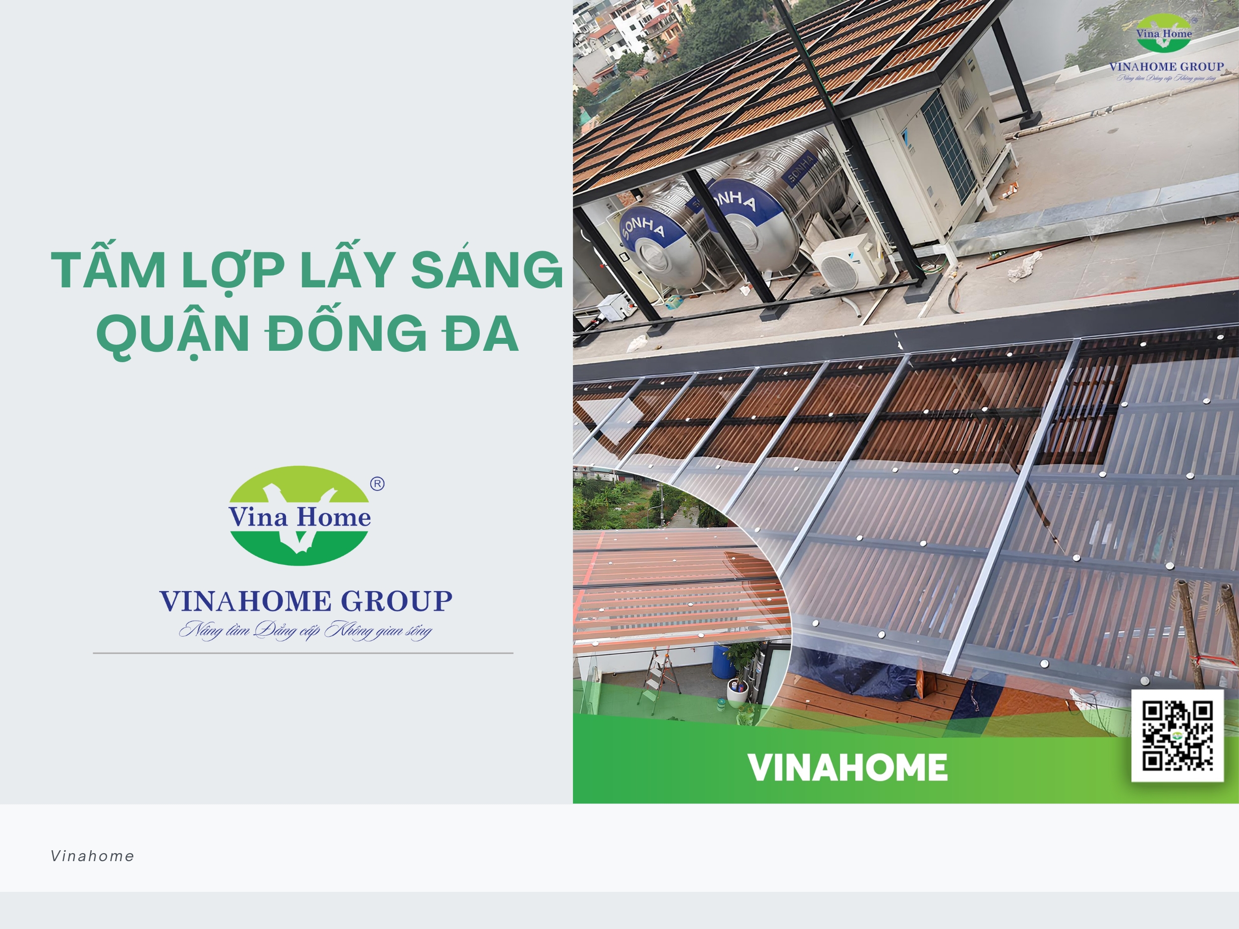 Tấm lợp lấy sáng quận Đống Đa