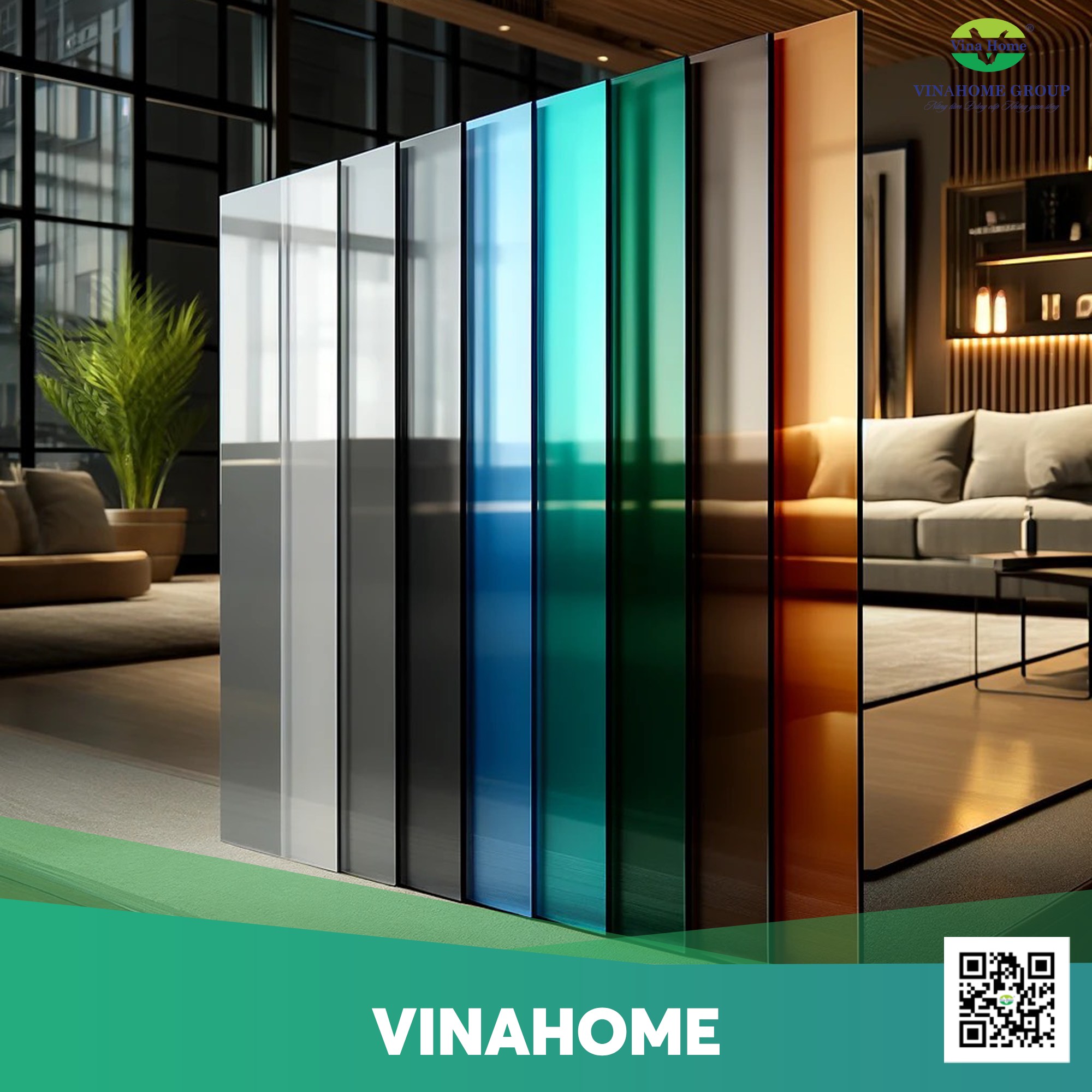 Bảng màu tấm Polycarbonate