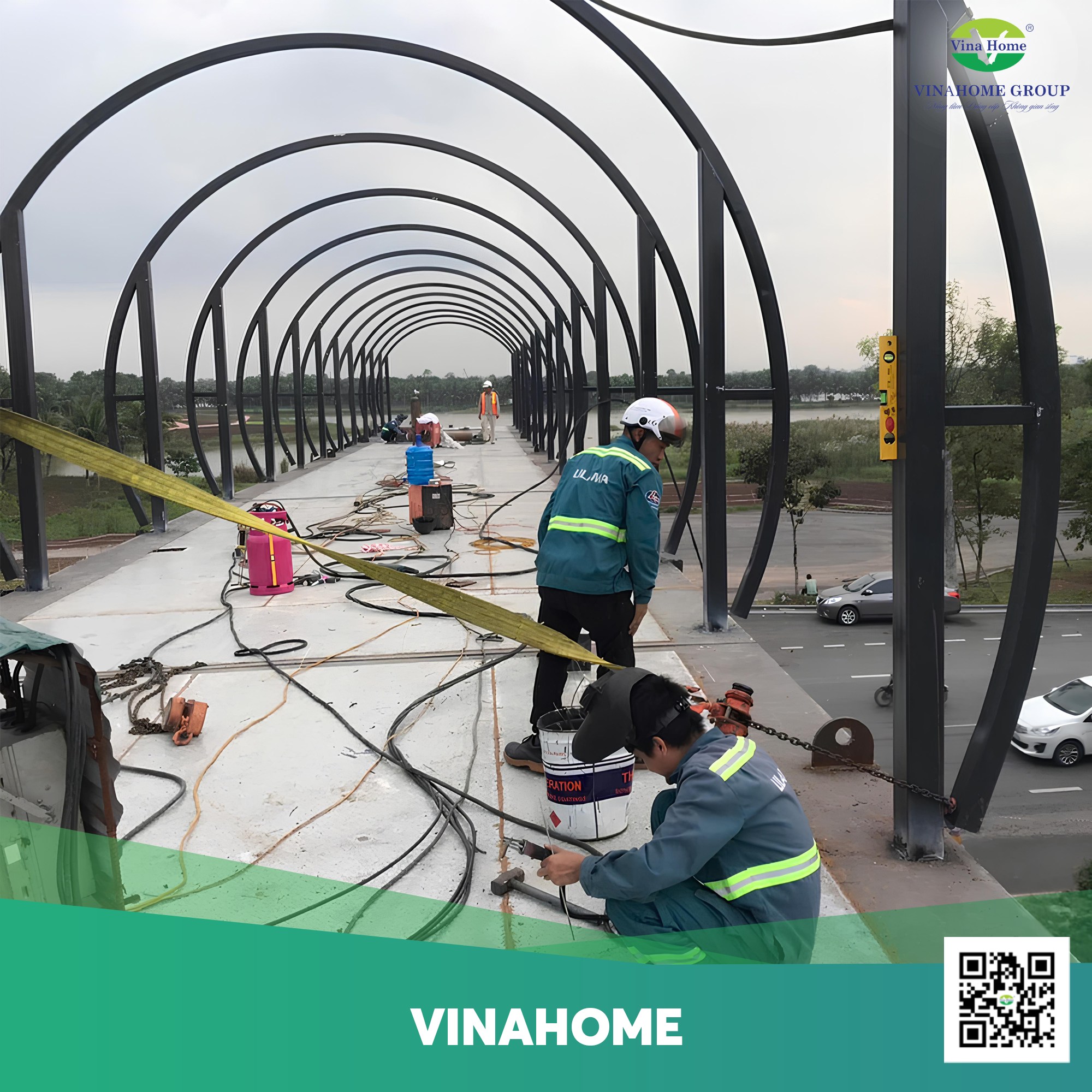 Dự án nhựa Polycarbonate lấy sáng