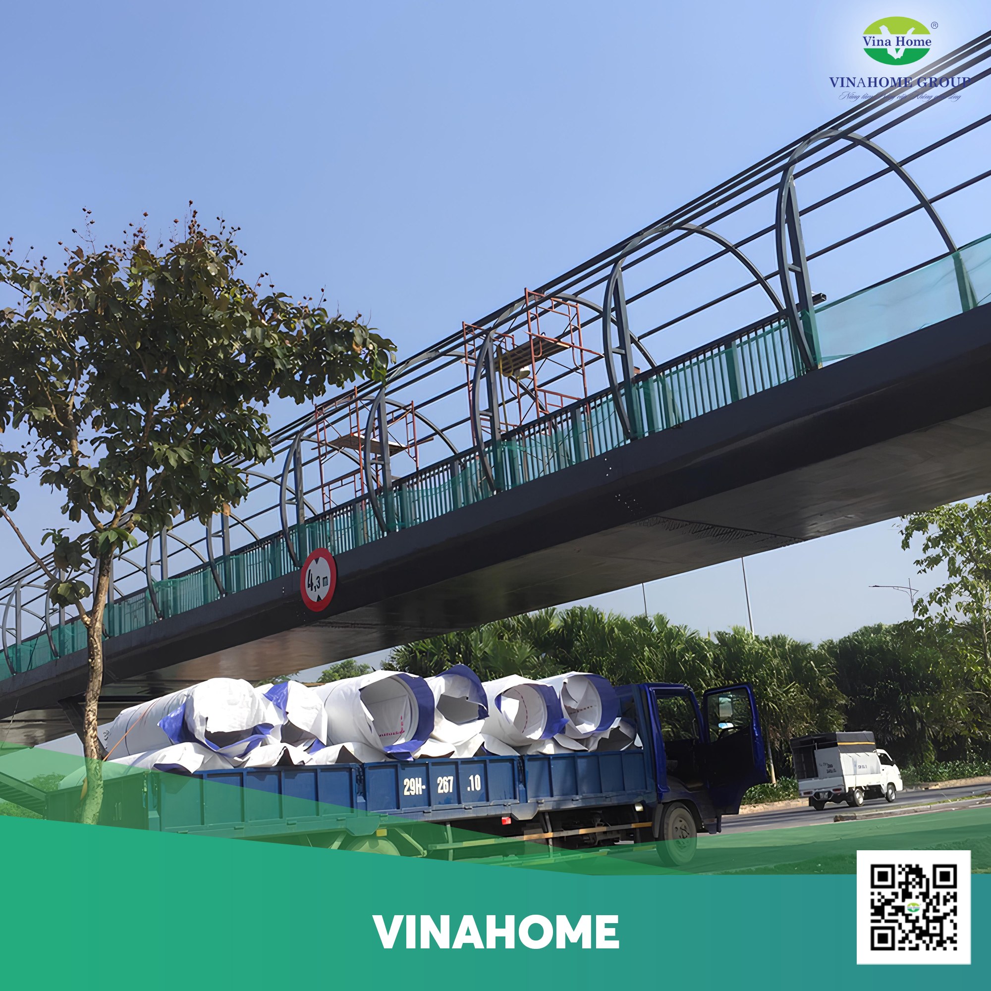 Vinahome thi công tấm lợp lấy sáng quận Hai Bà Trưng