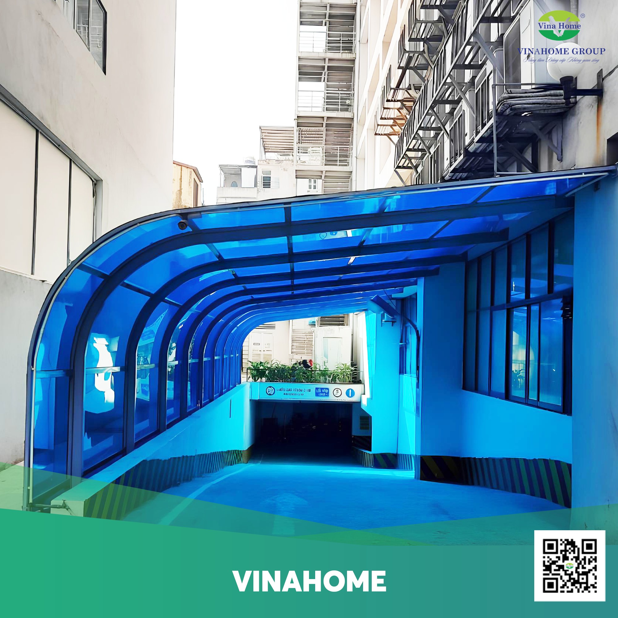 Công trình mái vòm Polycarbonate