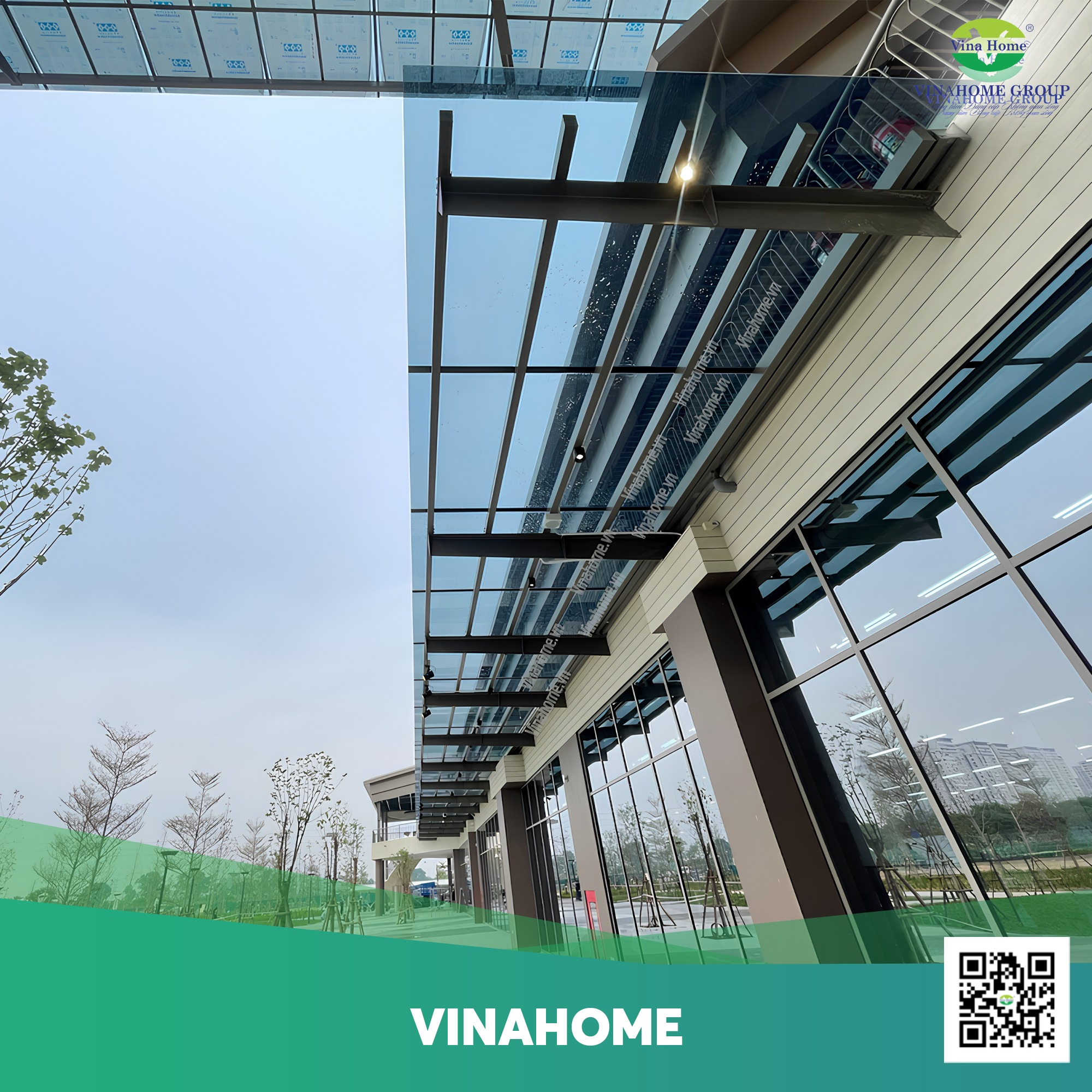 Công trình mái lợp Vinahome