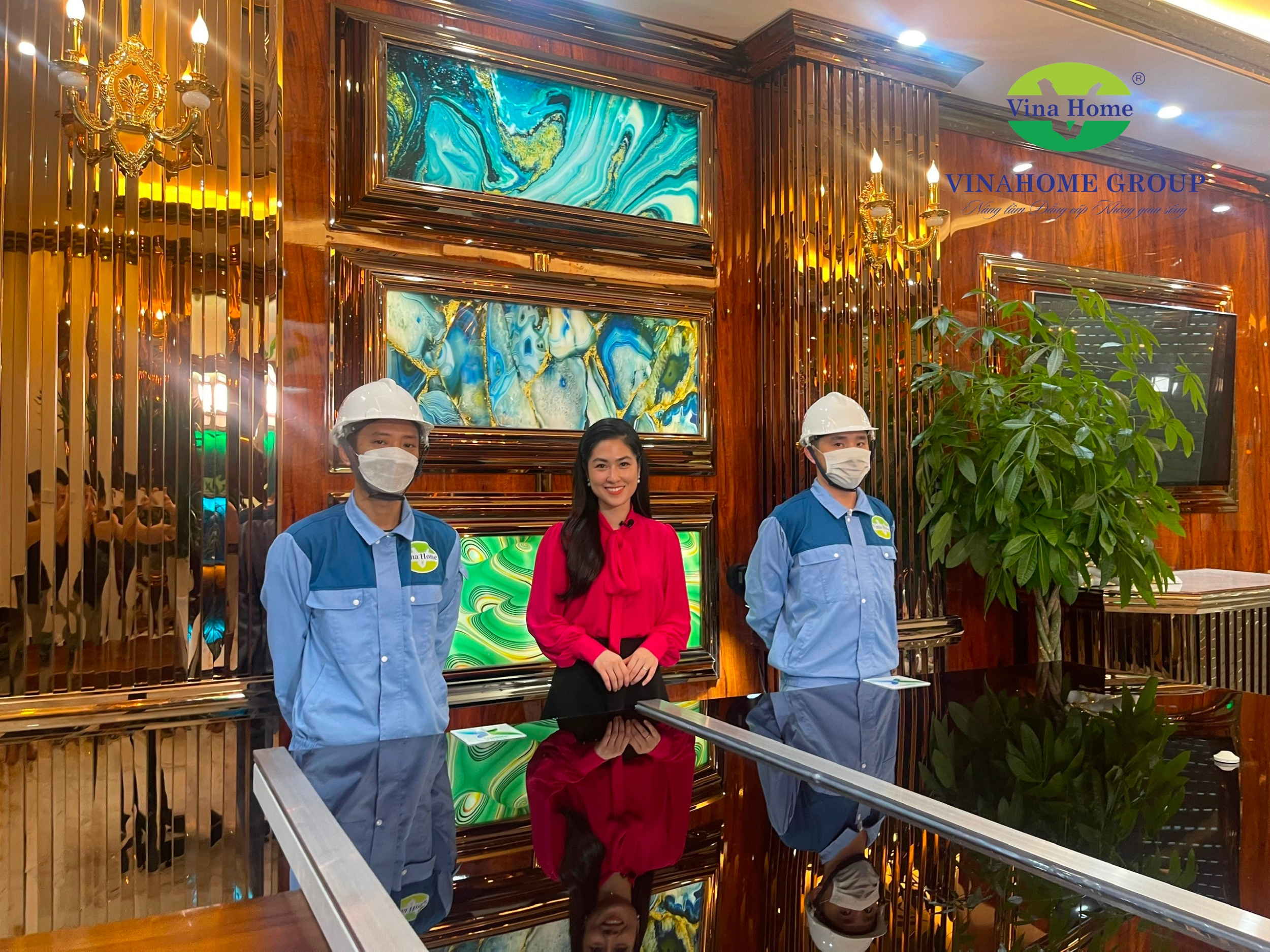 Vinahome sản xuất tấm lợp lấy sáng quận Nam Từ Liêm
