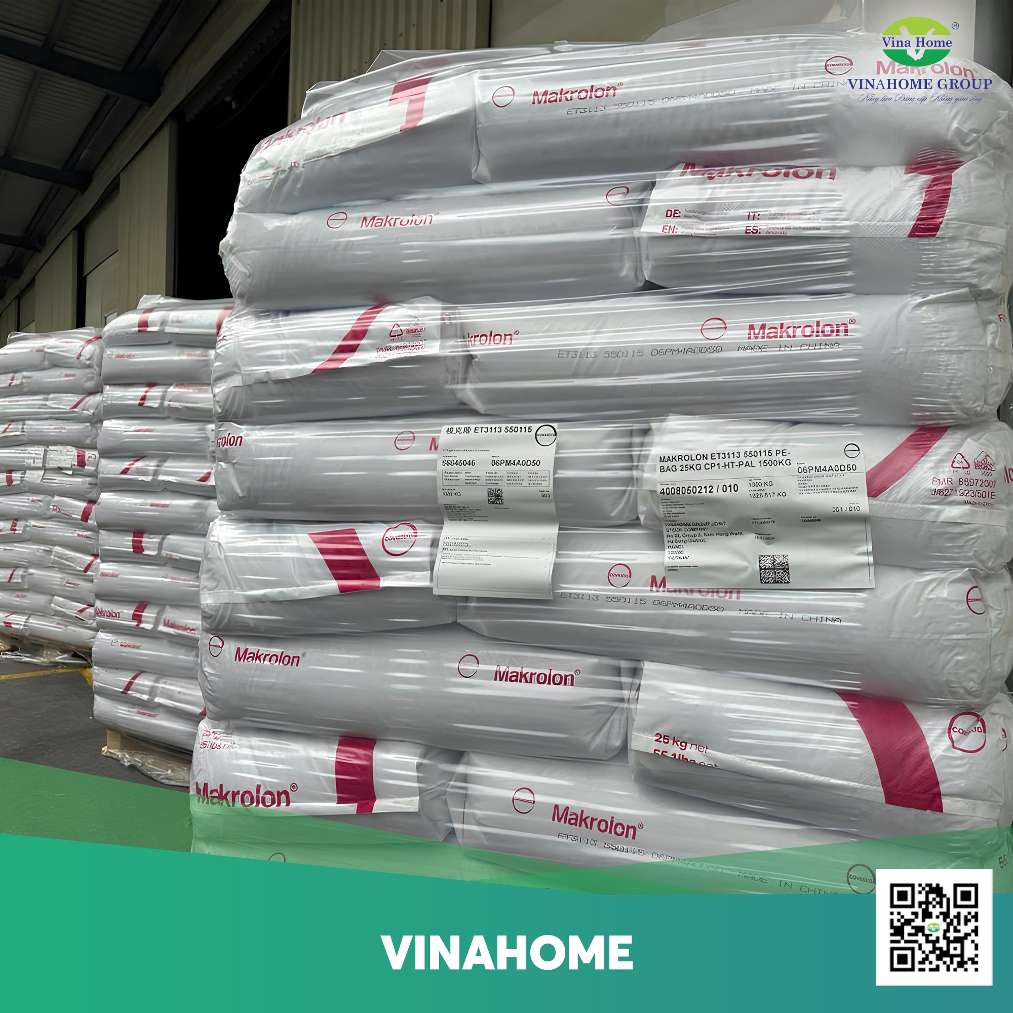 Sản xuất tấm nhựa lấy sáng hạt bayer
