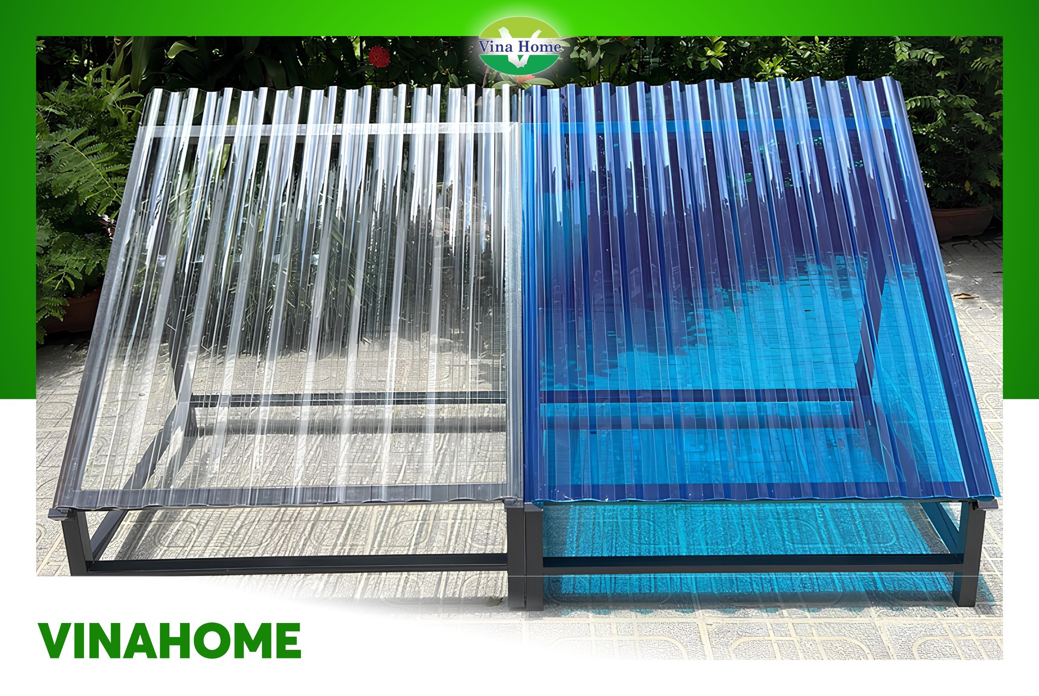 Tấm Polycarbonate sóng