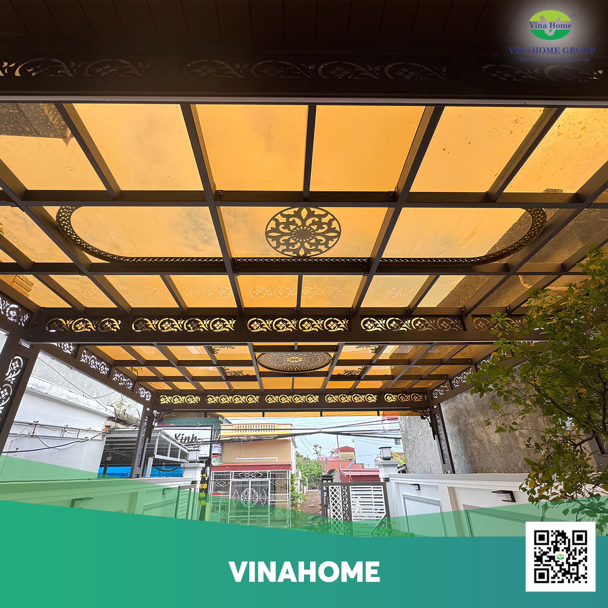 Công trình tấm Polycarbonate