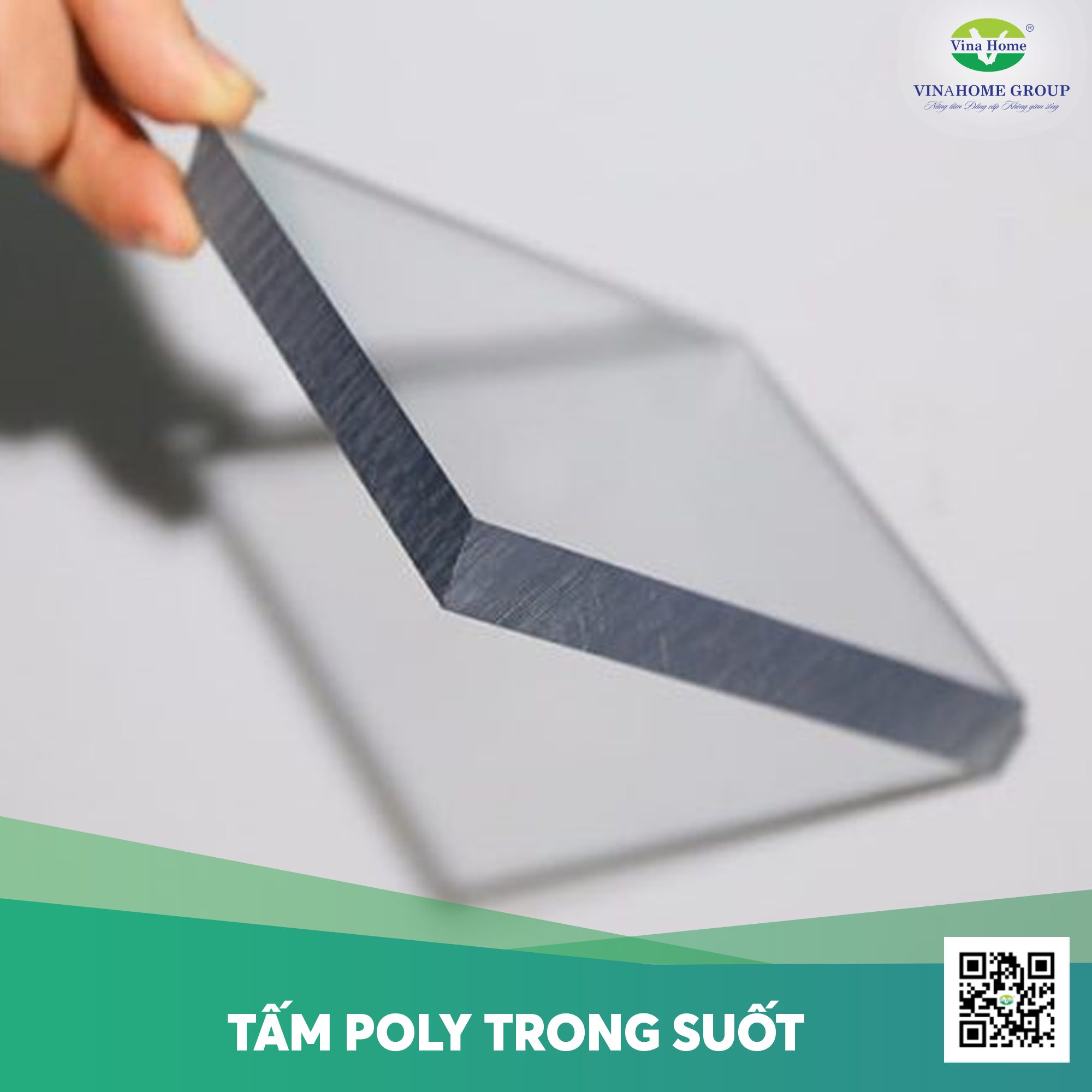 Tấm polycarbonate thông minh trong suốt