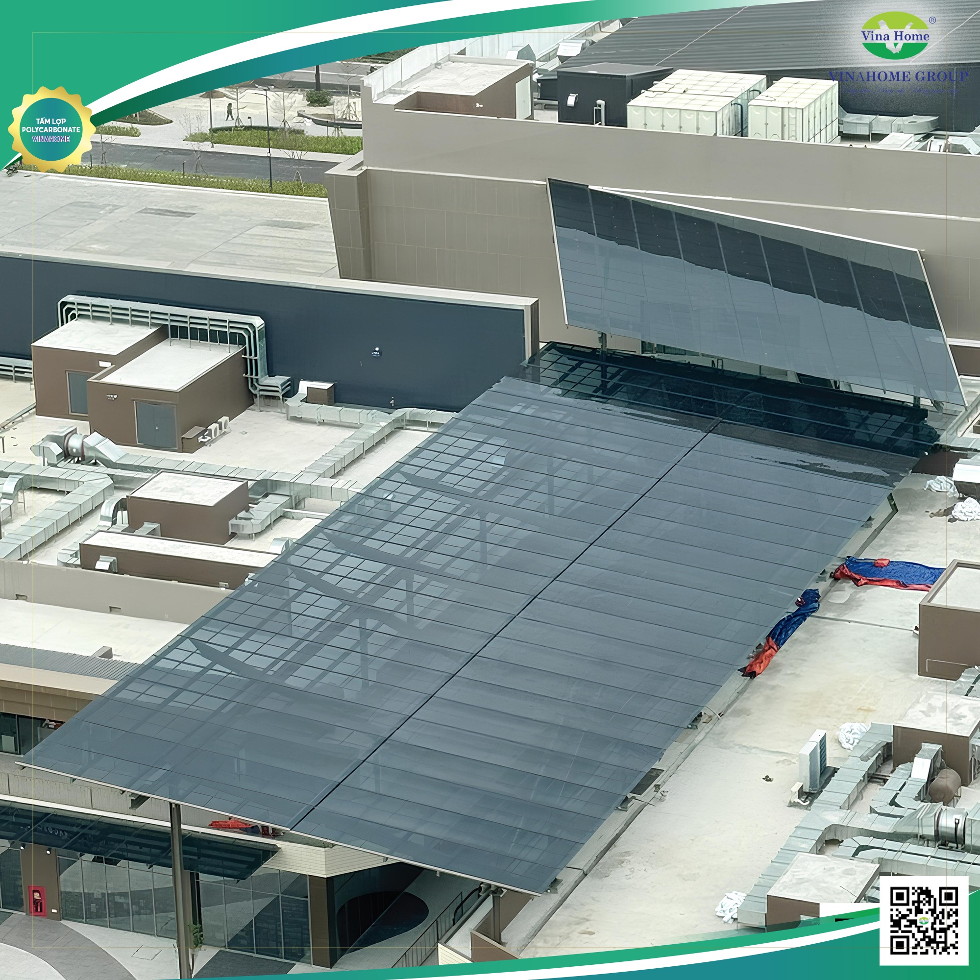 Tấm nhựa lấy sáng Polycarbonate